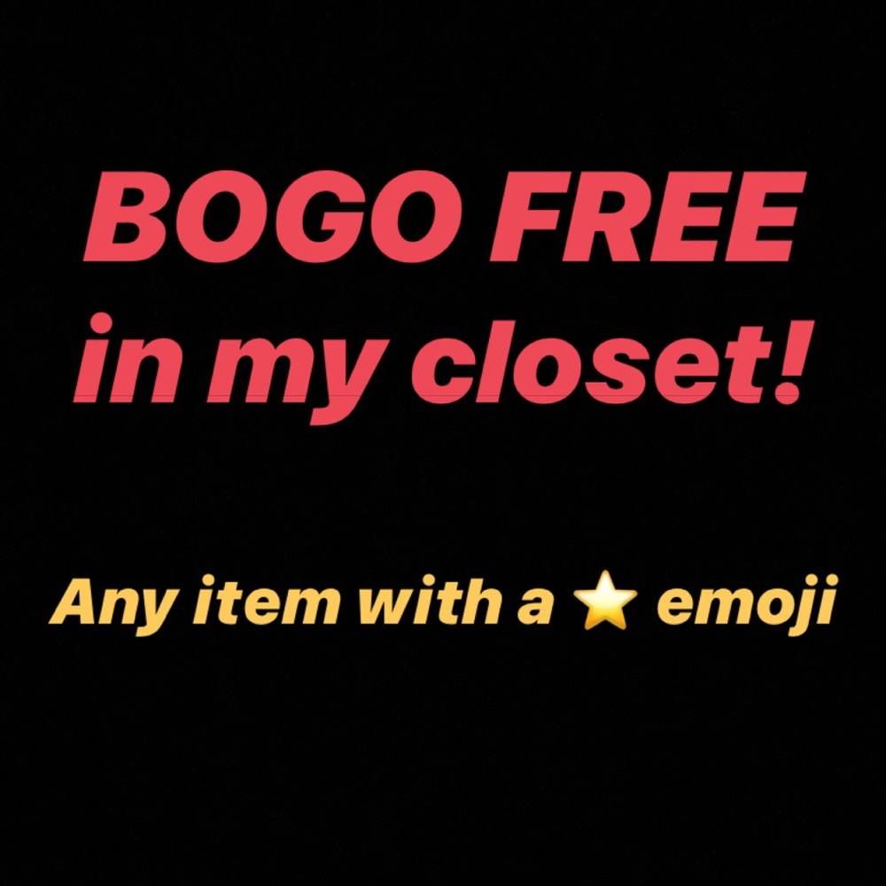 ⭐️ BOGO FREE ⭐️